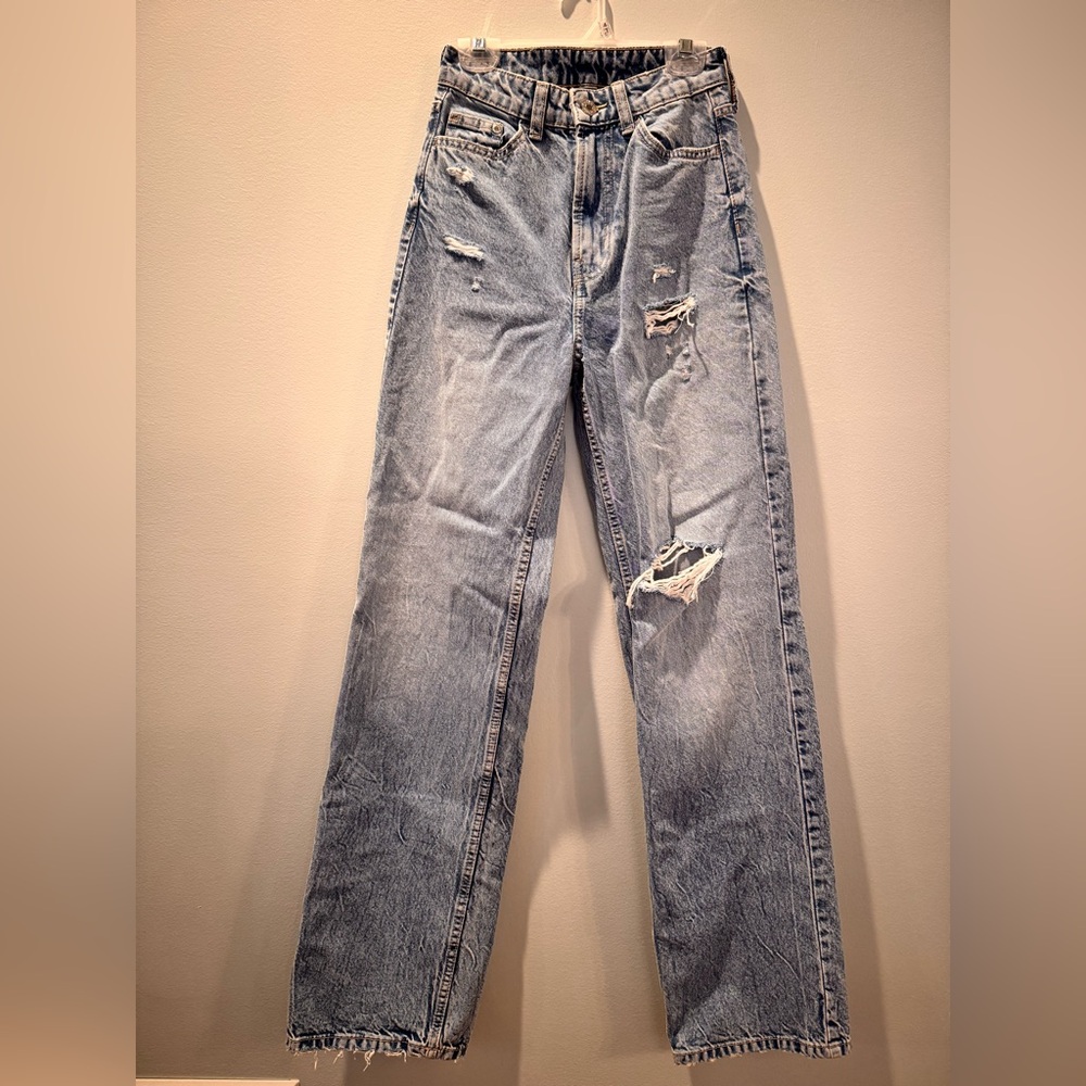 H&M Womens wide leg jeans